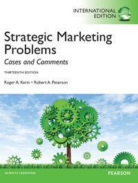 Strategic Marketing Problems