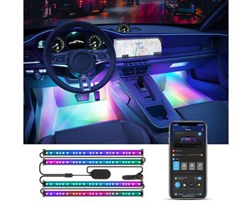Govee-RGBIC Interior Car Lights-Smart LED-lyslenke til bilen -Smart home-Lyslenker