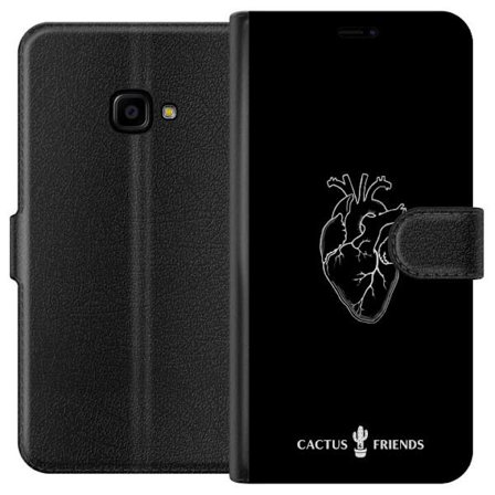 Yhteensopiva Lompakkokotelo Samsung Samsung Galaxy Xcover 4 Kaktus ja Ystävät - Keskiaikaan Anatomia Sydän