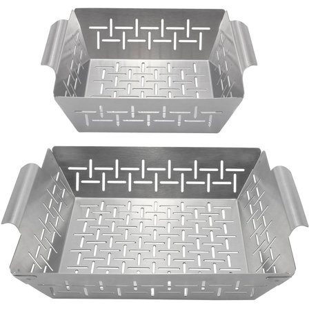 Essentials Grillkurv 2-pack' - 'Stål