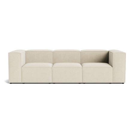 Lissabon 3 personers sofa - Nordic Beige - 270x100x72 - Sofa, 3 personers sofa