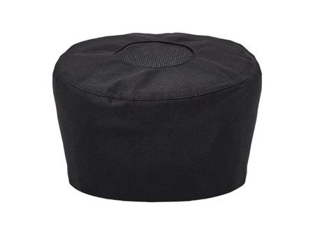 HEJCO Kockmössa Oregon svart 55/57 - Lyreco - Arbetskläder - Hjälmar Mössor och kepsar - Kök- och serveringsmössor