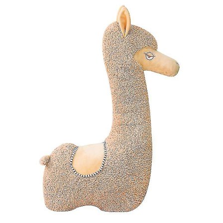 Søt Alpakka Plussjeleketøy i Stor Størrelse (95 cm) - Myk Alpacasso Alpakka Dukke, Fyllt Dyr