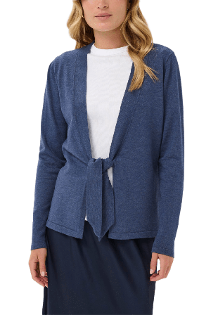 Saint Tropez MilaSZ Tie Cardigan Tröjor Dam Lila S