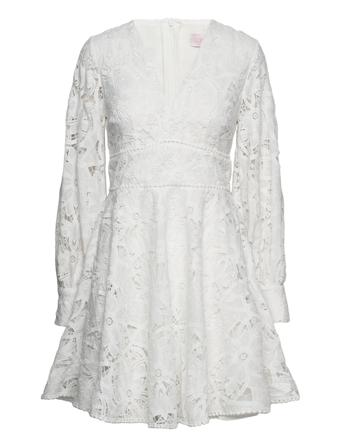 Freya Dress Dresses Lace Dresses Hvit Love Lolita*Betinget Tilbud