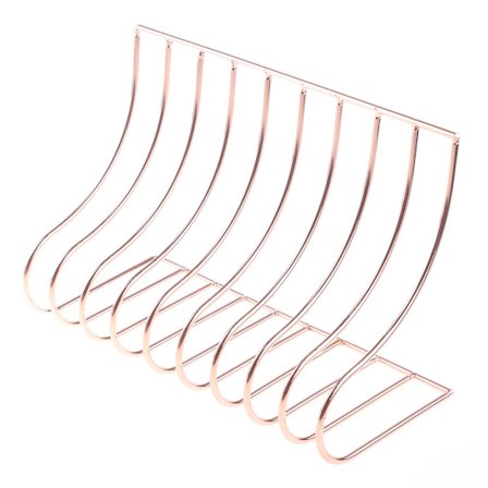 10-lokeroinen tiedostohylly kirjateline kirjatuki pohjoismainen takorauta järjestäjä pidike kotiin toimistoon