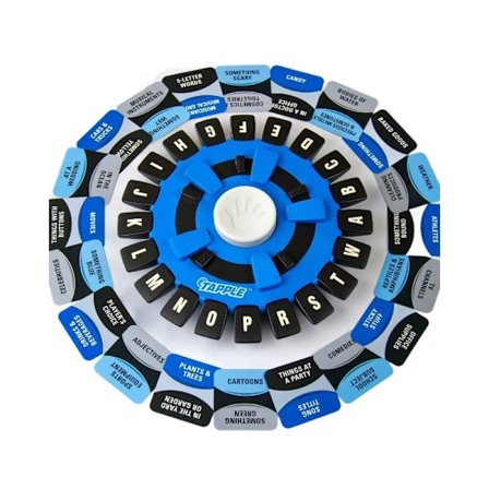 Ordspel | Snabbt familjespel | Välj en kategori och tävla mot timern för att vara den sista spelaren kvar | Alla åldrar (1 förpackning)