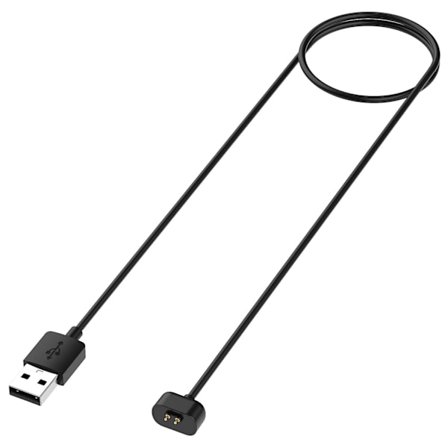 USB-laddningskabel för Amazfit Band 7, 2-stifts magnetisk USB-laddare för Amazfit Band 7, laddningstillbehör