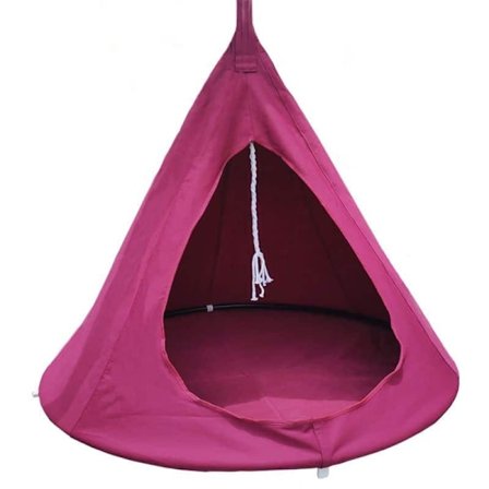 Hängkoja / hängmatta (lila eller grönt)
