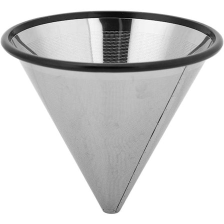 Kaffefilter, YJ‐99A3 Kaffefilter i rustfrit stål Te Coffee Dripper Kaffenetfilter