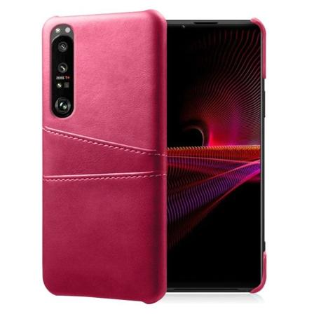 Sony Xperia 1 III skal med korthållare - Rosa Rosa