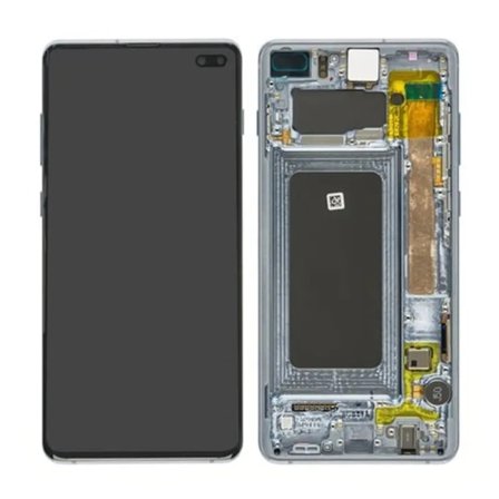 Samsung Galaxy S10 Plus Skärm med LCD Display - Prism Blue