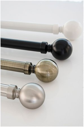 Hasta - Gardinstang-sæt Comet 26/28 - Hvid - Gardintilbehør - Fra Homeroom