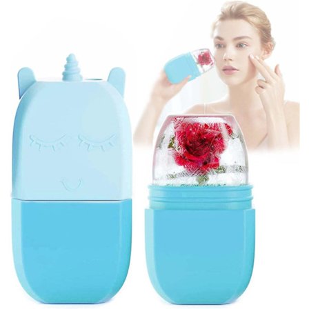 Isrull, ansiktsisholder, ansikts- og øyerull for ansiktspleie, skjønnhetsverktøy for ansiktshudpleie, ansiktskubeisrull, ansiktsisrull