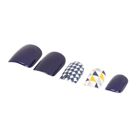 30 stk Bærbare Eksklusive Negletips Aftagelige Genanvendelige Falske Negle Patch Manicure Værktøj 22#