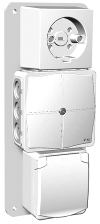 Norwesco 271016 Rotuttak for komfyr/ovn, 230/400 V, Strømbrytere & vegguttak