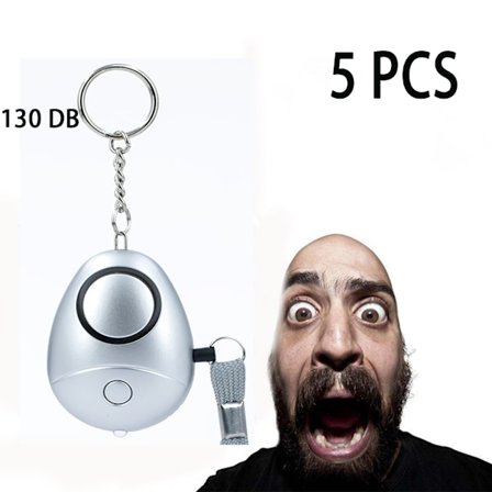 5-pack Säkerhetslarm för Kvinnor, Barn, Äldre