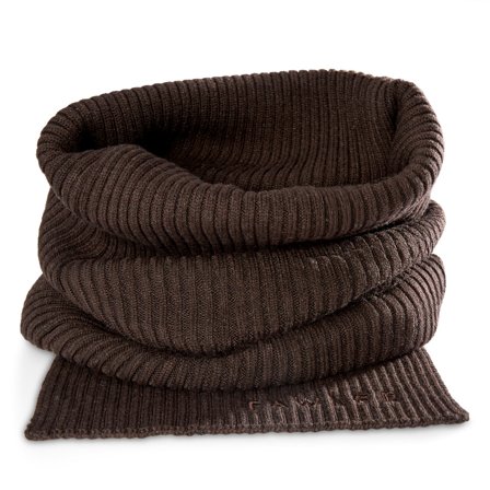 Brązowy miejski szalik tubowy Frederick dla mężczyzn - Szaliki zimowe