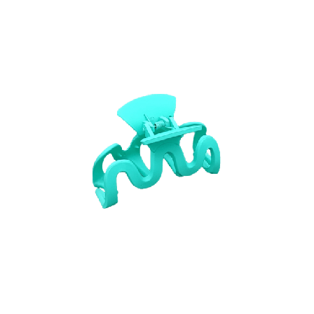 Complement Gummerad Vågig Klämma I Pastellfärger Accessoarer & tillbehör Dam #74CCC7