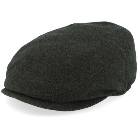 Stetson - Grön earflap Keps - Kent Wool/Cashmere Ear Flap Moss Flat Cap @ Hatstore
