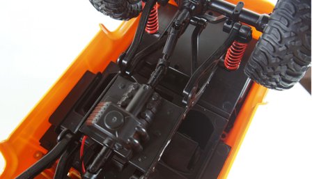 AMEWI Pick-Up Crawler 4WD 1:16 RTR gelb