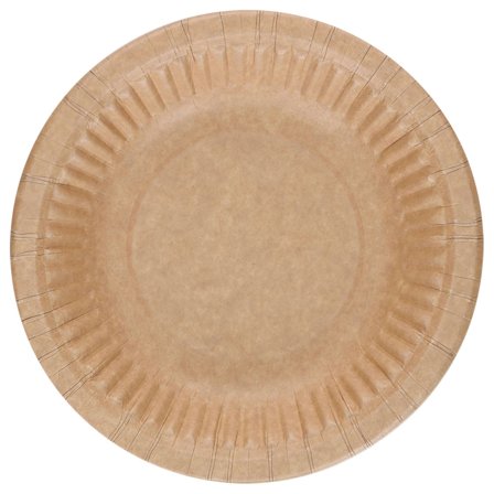 Syvät Pahvilautaset Valkaisemattomat 25-pakkaus