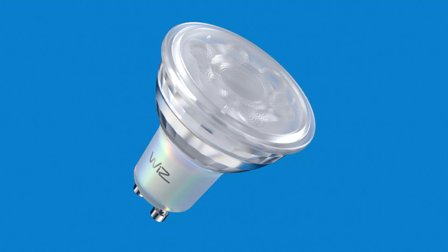 WiZ BLE spot 50w GU10 Lyspære Smart LED-belysning, farget og hvitt lys, Wi-Fi