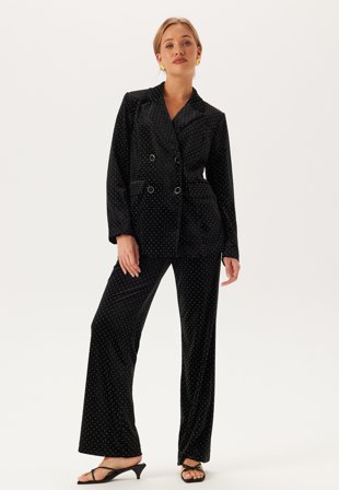 YAS hella Hw Velour Pant Klær