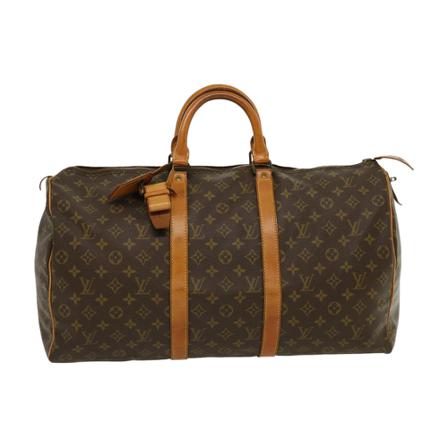 Louis Vuitton Vintage, Pre-owned Keepall 50 Bag Bruin, unisex, Maat:ONE Size