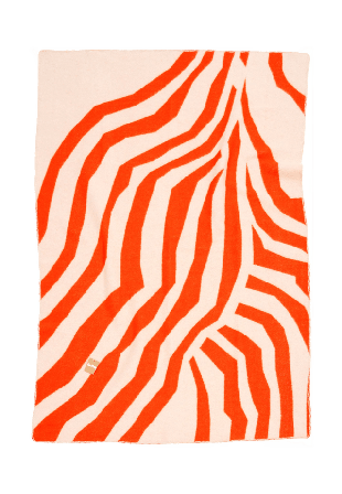 Brita Sweden Pugh Ullfilt Filtar & plädar Röd 130X200 CM