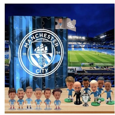 Manchester City Jalkapallon Joulukalenteri 2025, 24 päivän yllätyslaatikko