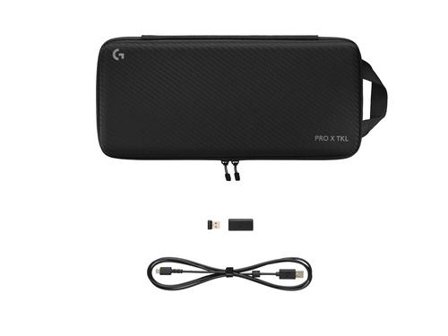 Logitech G PRO X TKL - tastatur - QWERTY - Tysk - svart Inn-enhet