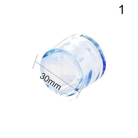 Gennemsigtig Gummi Gulv Stol Anti Ridse Beskytter Cap Møbler