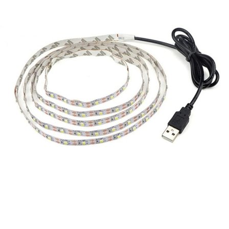 RGB Tira LED Strip Lys TV Bakgrunn Belysning Tape Hjem Dekor Lampe