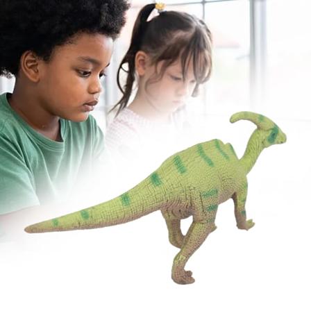 Børnelivagtig Parasaurolophus Modelfigur Simuleret Sjov Dinosaur Figur Legetøj Dekoration til Hjemmet
