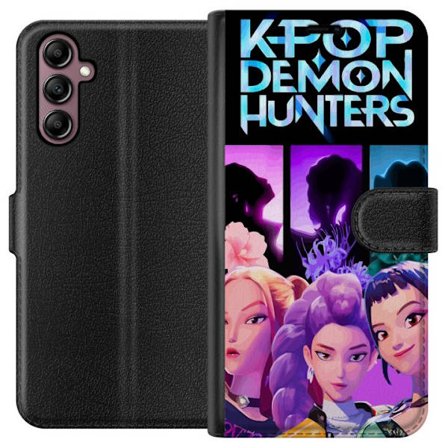 Yhteensopiva Lompakkokotelo Samsung Galaxy A14 5G Kpop Demon Hunters Varjot Sankarit Nousevat Mysterious Anime Power