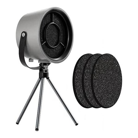 Bærbare emhætter til bordplade, bærbar emhætte med 3 hastigheder, bærbar emhætte til madlavning, aftagelig -A