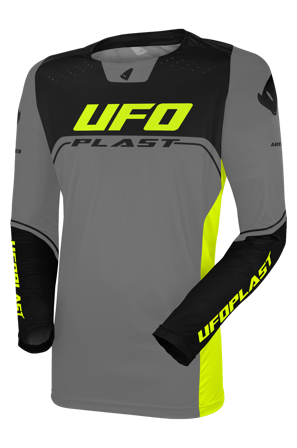 Bluză Motocross UFO Ares gri/negru L