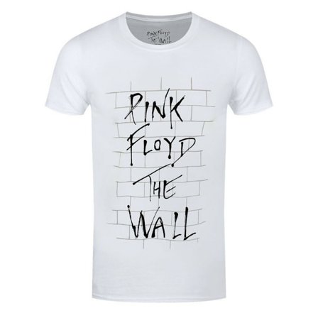 Pink Floyd Unisex Vuxen The Wall Logo T-Shirt XXL Vit