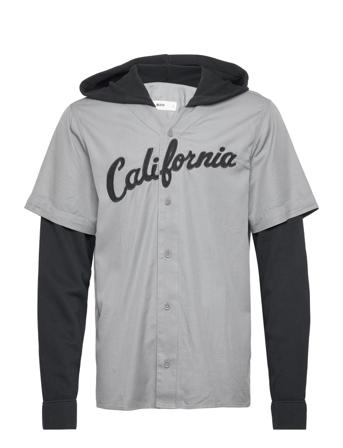 Hco. Guys Wovens Huppari Harmaa Hollister