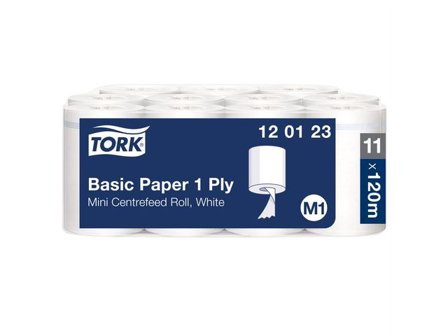 Tork Torkrulle Universal M1 1-lagers vit - Lyreco - Städ och hygien > Toalettpapper och torkpapper > Torkrullar