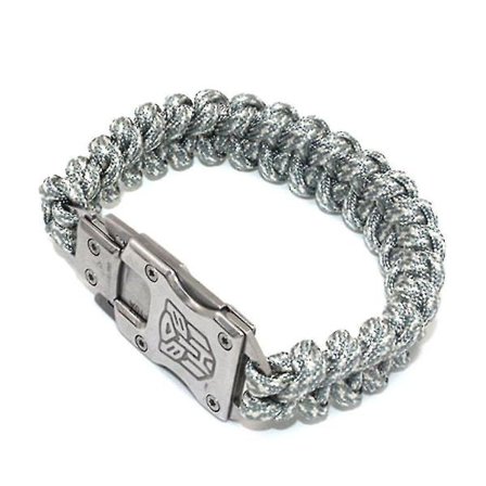 Outdoor Survival Armbåndskniv Hånd Rep Multi Livreddende Selvforsvar Digital Camouflage 24cm