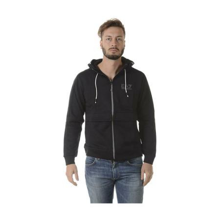Emporio Armani Ea7, Sweatshirt Zwart, Heren, Maat:L