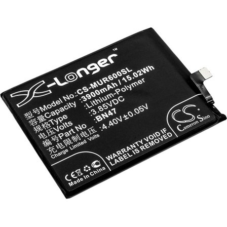 Batteri till SmartPhone, Mobil för Xiaomi Mi A2 Lite m.fl.