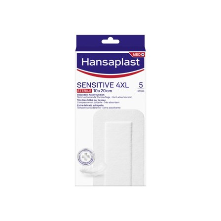 Hansaplast Cerotti Sensitive 4XL Medicazione Per Ferite Medio