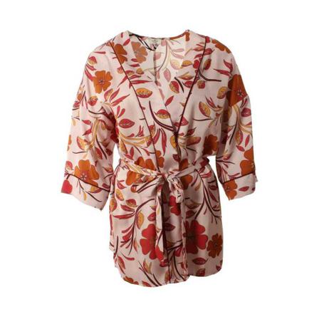 Liu Jo, Liu Jo Rebel Queen kimono Roze, Dames, Maat:S,polyester