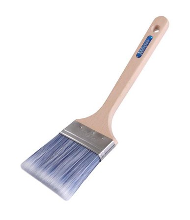 Mäster Max Blue 1695070 Vinkelpensel trä, syntetborst 70 mm, Målarredskap & tillbehör