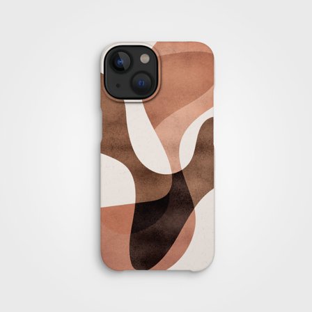Eco-Friendly PLNTPRTCT Phone Case Teal Blush, Made with Plants, iPhone 14 Plus