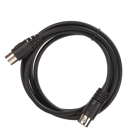 8-pin DIN uros 6-pin DIN uros, plug and play -ääni KLB