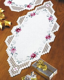 Kirjontapakkaus Hardangerkaitaliina Joulutähti